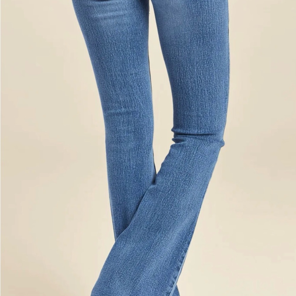 VENUS Blue Boot Cut Jeans Classic Style - Picture 3 of 8